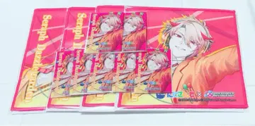 니지산지 댄스부 x DDR 복권 세라프 묶음 판매 타월, 아크릴 카드