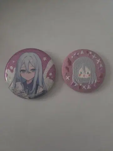 요이사키 카나데 로손 캔뱃지 자수 캔뱃지