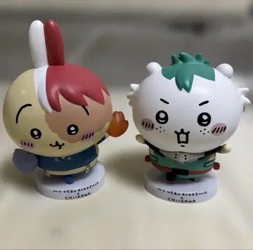 나의 히어로 아카데미아 히로아카 치이카와 (먼작귀) 피규어 2종 세트