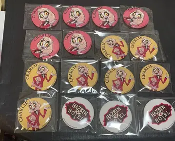 해즈빈 호텔 Hazbin Hotel 찰리 로고 캔뱃지