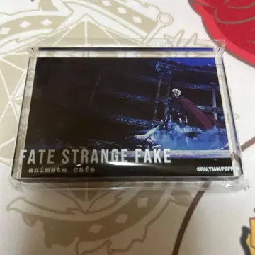 Fate strang fake 아야카 리차드 세이버 아크릴 블록