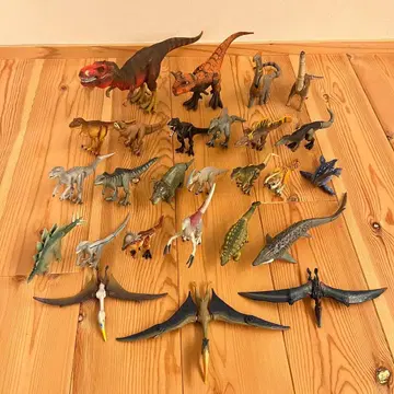 아니아 타카라토미 공룡 쥬라기 월드 티라노 브라키오 모사