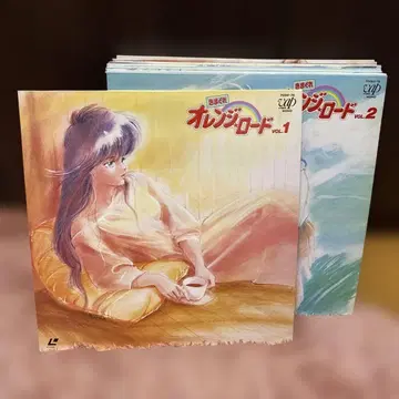 변덕쟁이 오렌지 로드 TV 시리즈 전 12권 레이저 디스크 LD