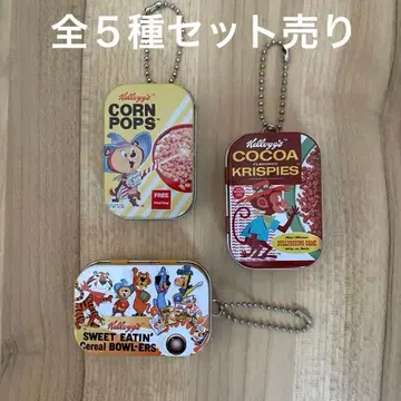 켈로그 미니 캔 케이스 전 5종 가챠가챠