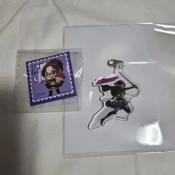 진격의 거인 니지겐노모리 큐브 캔뱃지 흔들흔들 아크릴 스탠드 한지