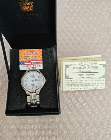 ELGIN 솔라 손목시계