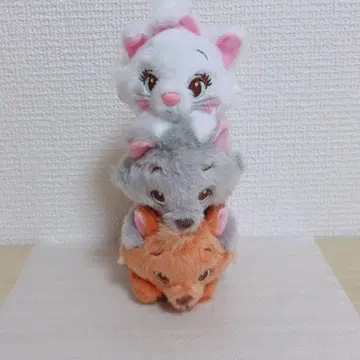 마리 루즈 베를리오즈 봉제 인형 키체인 (키체인 없음)