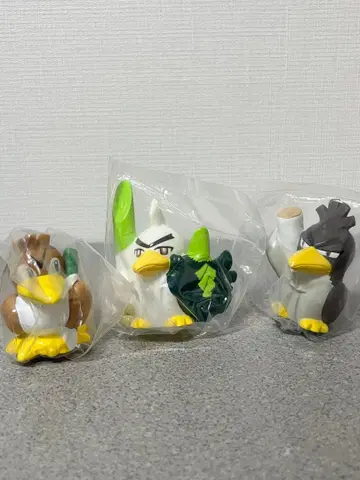 포켓몬 키즈 손가락 인형 네기나이트 카모네기 가라르 3종 세트 새상품 2