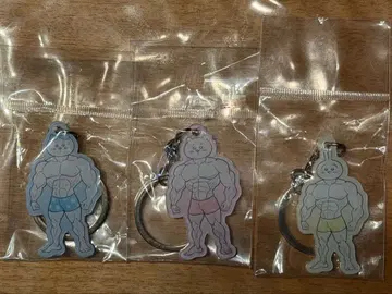 치이카와 (먼작귀) 하치와레 토끼 근육 아크릴 키링 3개 세트