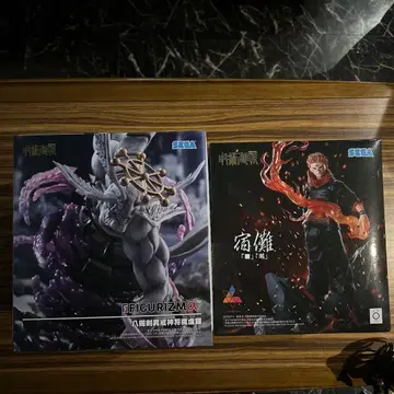 주술회전 스쿠나 vs 팔척귀이계신장마허라 피규어 2체 세트