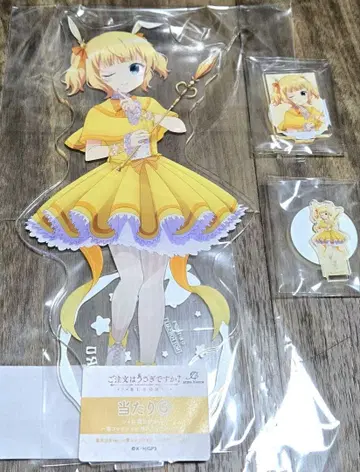 주문은 토끼입니까? 일격 컬렉션 샤로 아크릴 스탠드 주문토끼