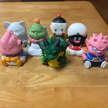 드래곤볼 소프트 비닐 저금통 7개