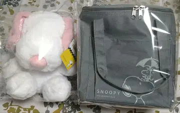 스누피 봉제 인형 보냉 백 세트
