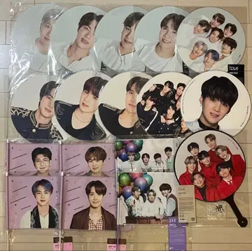 bts 남준 진 윤기 호석 부채 플래그