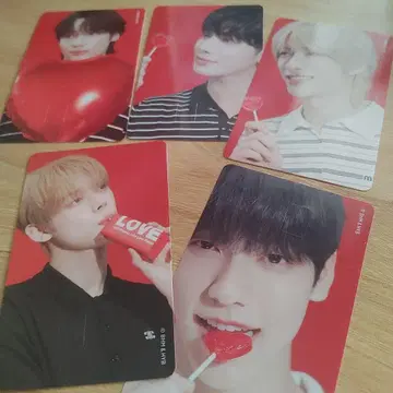 투모로우바이투게더 IC 카드 스티커 세트