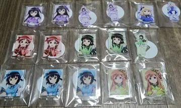 주문은 토끼입니까? 일격 컬렉션 미니 아크릴 스탠드 모음