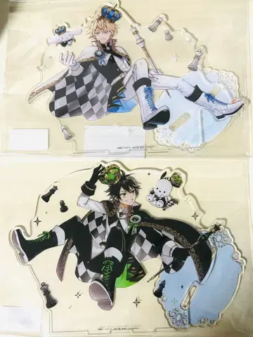 종말의 세라프 BIG 아크릴 스탠드 백야 유우이치로 백야 미카엘라 산리오