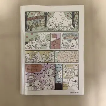 미사용 미세스 그린애플 다이어리 2021