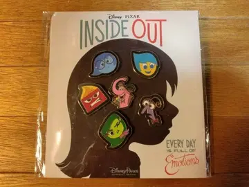 [ 초레어 ] 디즈니 픽사 인사이드 헤드 핀 배지 6개 세트 해외