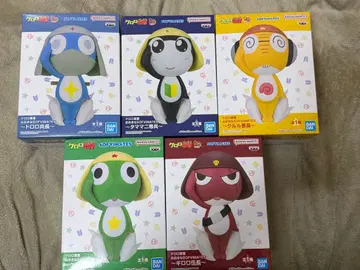 개구리 중사 케로로 피규어 5체 세트