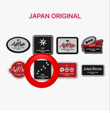 BTS WORLD TOUR ARIRANG 도쿄 와펜 스티커 JIMIN
