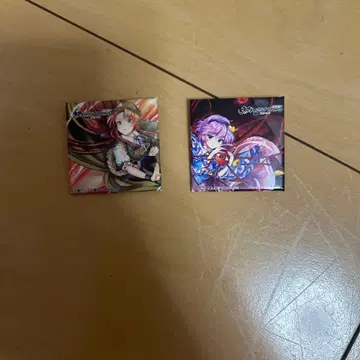 배지 2개 세트 동방 로스트워드 코메이지 사토리 홍메이링 예대제