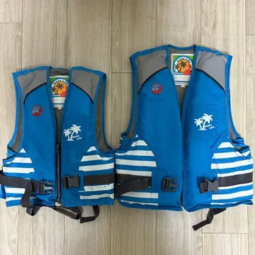 [EnjoyLife] 구명 조끼 2벌 세트 마린 자켓 바다 낚시