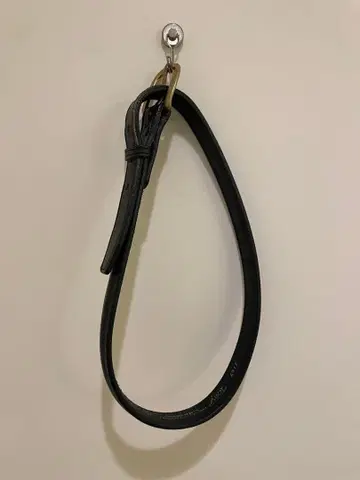 TORY LEATHER 1 Round Raised Belt