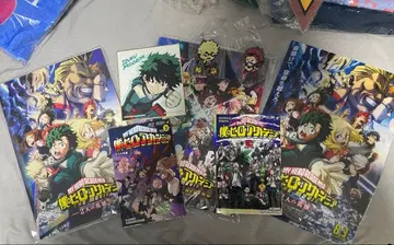 극장판 나의 히어로 아카데미아 2명의 영웅 & 라이징 팜플렛 & 굿즈 등