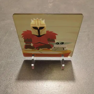 그로구 만달로리안 아머러 아크릴 스탠드