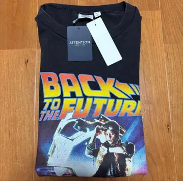 [미사용 새상품] GU 백투더퓨처 T셔츠 XL