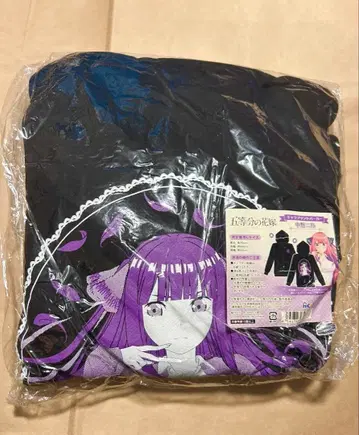 나카노 니노 캐릭터 프린트 후드티 5등분의 신부