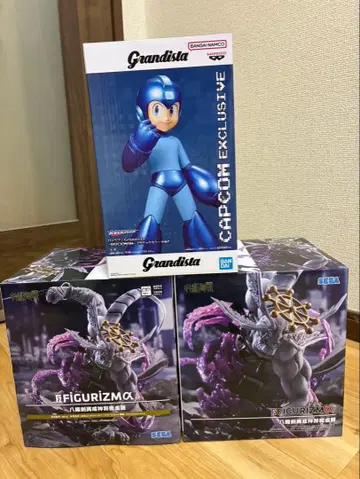 주술회전 마허라 2체 & 락맨 메탈릭 version 3체 세트