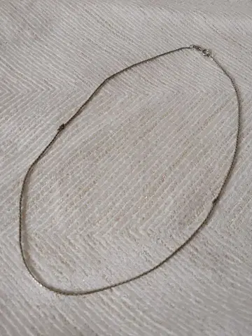 이탈리아제, 925 실버 빈티지 체인 목걸이