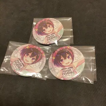 유키 리쿠 캔 배지 온게키 x 리스테 3개