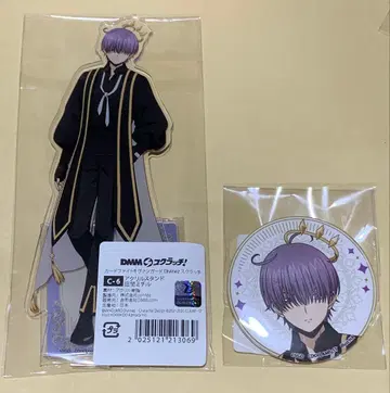 뱅가드 미치루 아크릴 스탠드 캔뱃지 DMM 스크래치