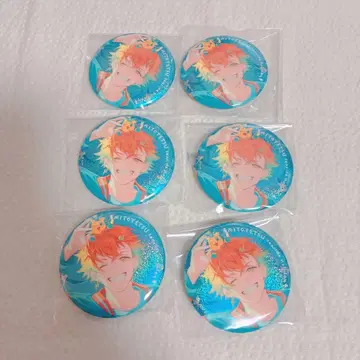 RITOTETSU Seaside Holiday 니지산지 캔뱃지