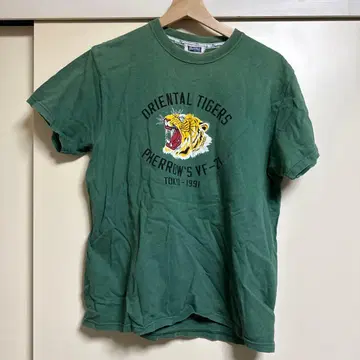 페로우즈 pharrow's 티셔츠 그린 호랑이 40
