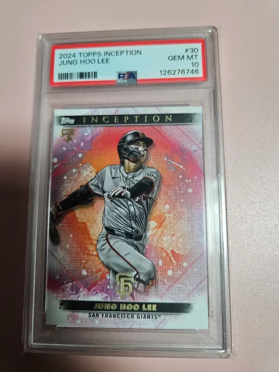 이정후 PSA 10등급 2024 Topps Inception 루키
