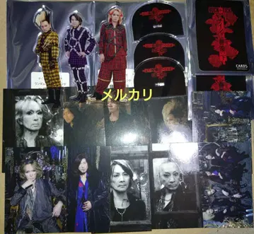 BUCK-TICK 나이쇼노 장미 아래 굿즈 세트 B