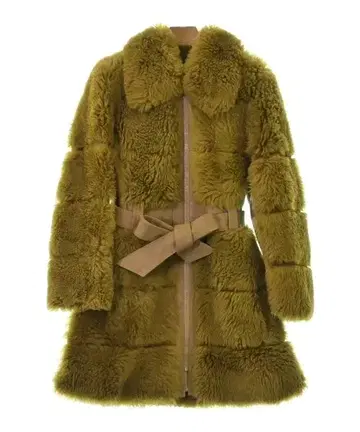 Chloe 무스탕 코트 여성용