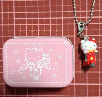 [ 레어 ] 헬로키티 컬렉터즈 마스코트 베스파키티 트렁크 케이스 포함