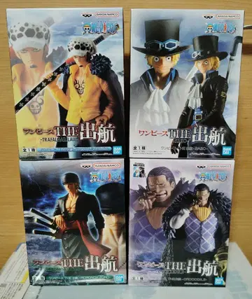 원피스 출항 조로 로우 사보 크로커다일 피규어