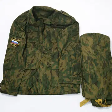러시아군 실물 VSR-93 카모플라쥬 전투복 상하의 46-4