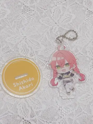 니지산지 시시도 아카리 니지산지 푸치 아크릴 스탠드 키링