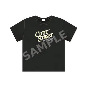 CUTIE STREET 로고T셔츠 블랙 L 사이즈