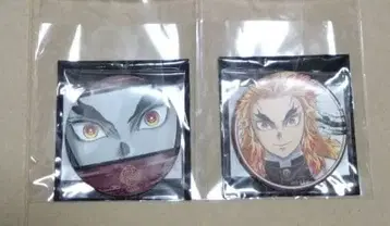 기둥 전시 귀멸의 칼날 캔뱃지 렌고쿠 쿄쥬로