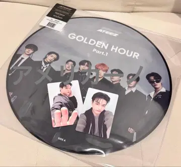 ATEEZ US 한정판 vinyl 레코드