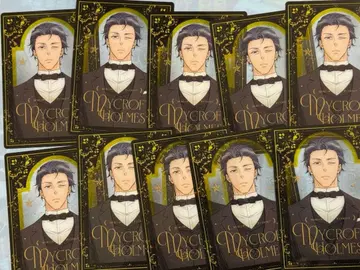 점프 SQ 5월호 특대형 혜택 클리어 카드 모리아티 마이크로프트 10장