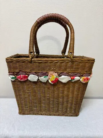 라탄 등나무 바구니 카고백 바스켓